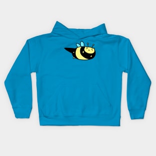 Angry Bumblebee Kitty Kids Hoodie